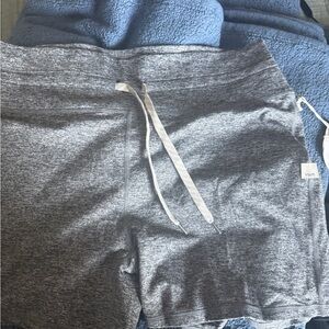 Vuori Heather Gray Women's Bike Shorts